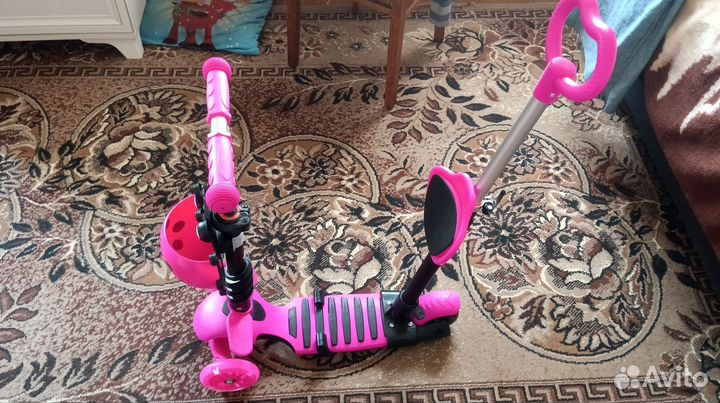 Самокат детский трехколесный 5 в 1