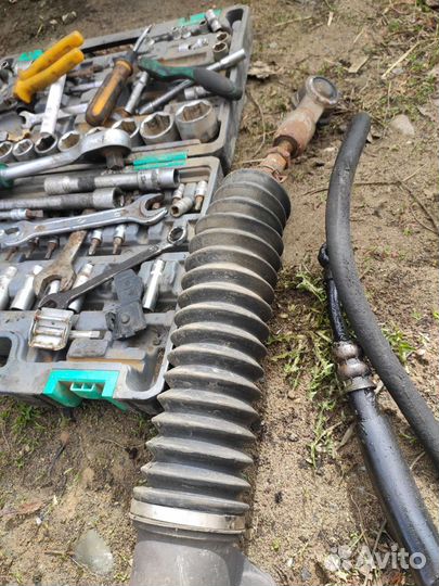 Рулевая рейка на audi a6c5 трубки 1,9д