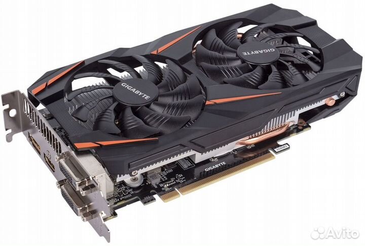 Видеокарта Gigabyte GTX 1060 3gb WindForce OC