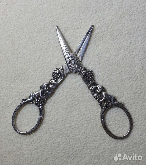 Ножницы для винограда. Серебро 830 проба