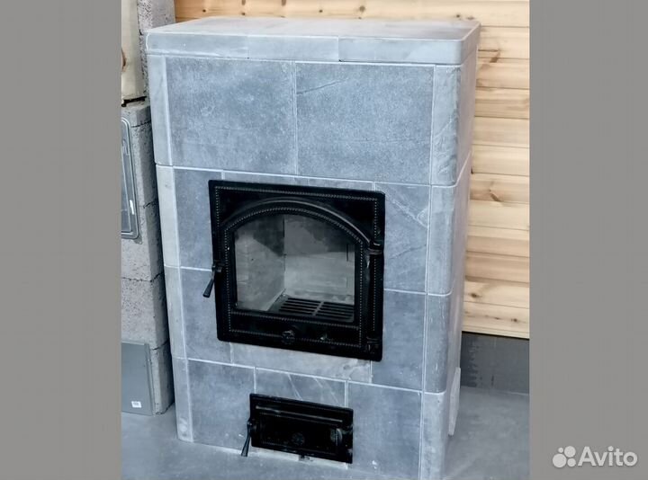 Печь камин талькохлорит