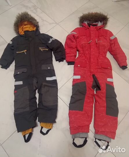 Комбинезон Didriksons 110,130. Reima 98, 122, флис