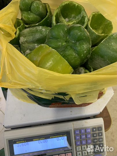 Перец болгарский замороженный