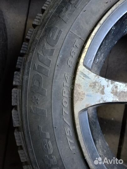 Зимние колеса на Ваз 175/70 R14