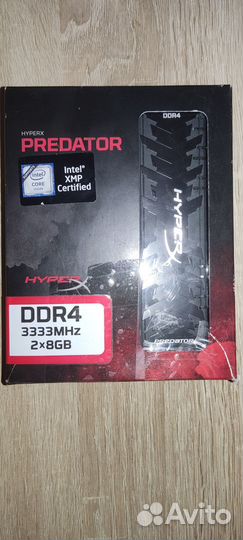 Kingston HyperX Predator 16Gb 3333 MHz