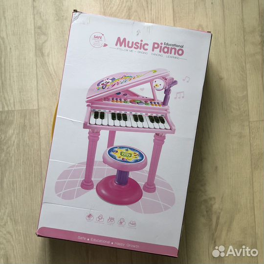 Пианино детское с микрофоном