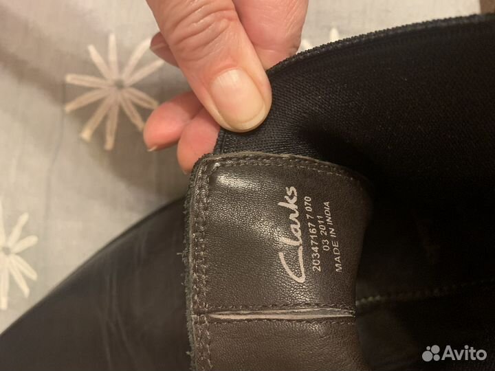 Мужские ботинки clarks