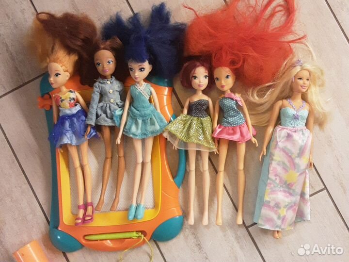 Winx и барби
