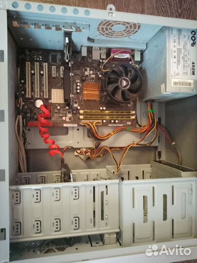 Системный блок 4 ядра, 4 Гига, GT610, 450 ват