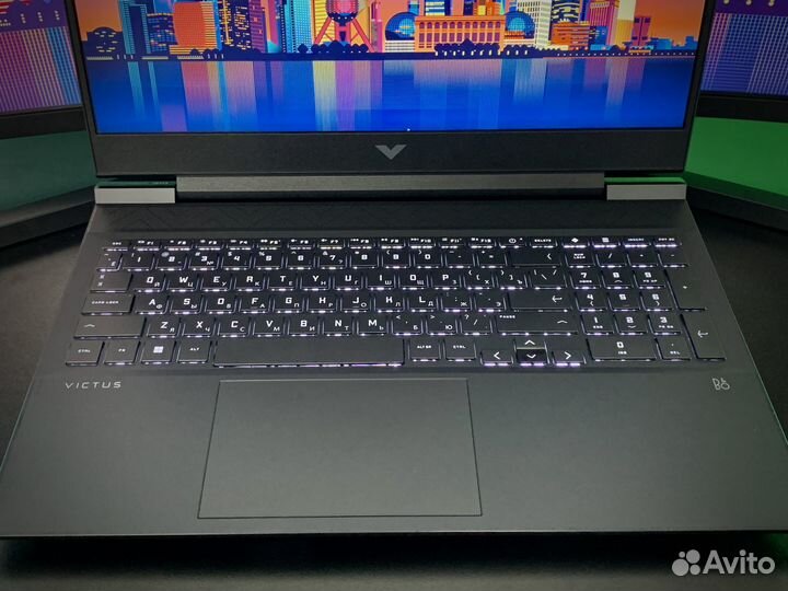 Игровой ноутбук HP Victus 16 / RTX 3060 + i7