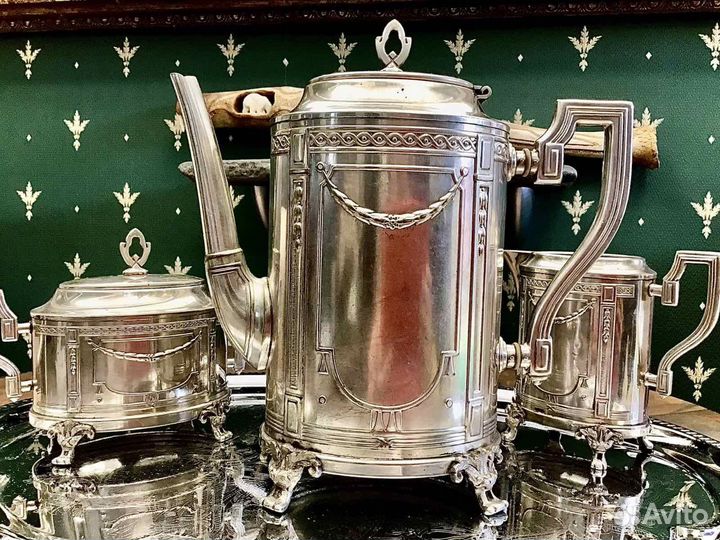 Чайный сервиз антиквариат