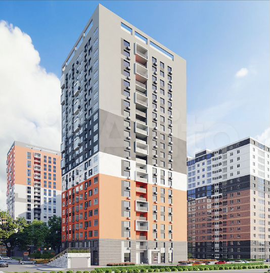 2-к. квартира, 72,5 м², 14/22 эт.