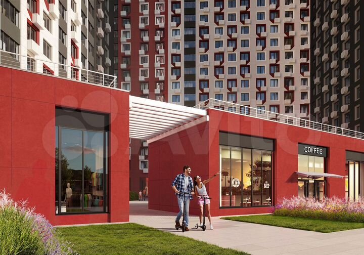 Квартира-студия, 23,3 м², 19/25 эт.