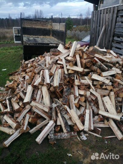 Дрова березовые колотые