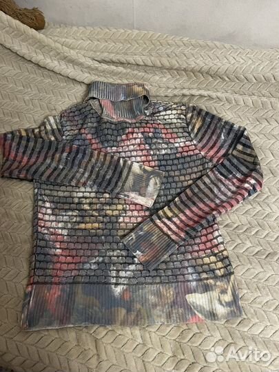 Легкая яркая водолазка винтаж