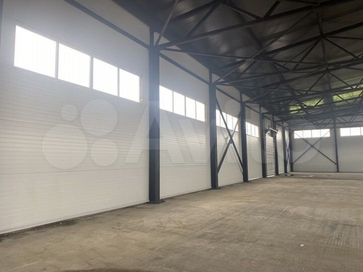 1440м² теплый склад с кран-балкой