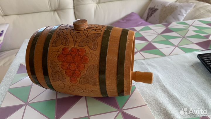 Бочонок декоративный