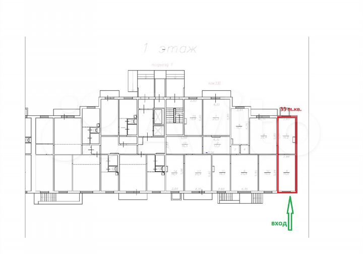 Торговая площадь, 33 м²