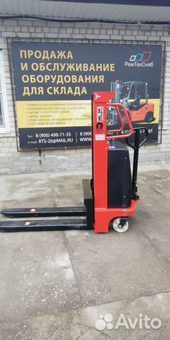 Штабелер с электро подъемом 1,5 т на 2м