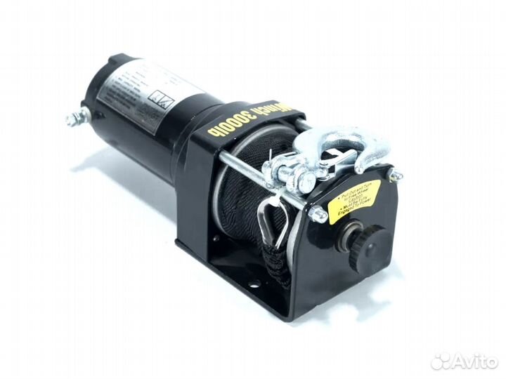 Лебедка электрическая 12V Electric Winch 3000lbs