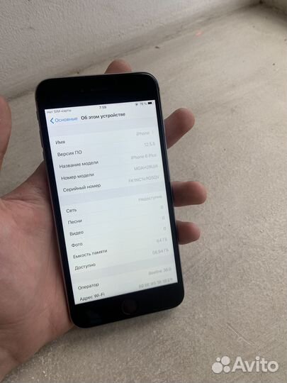 iPhone 6 plus 64gb