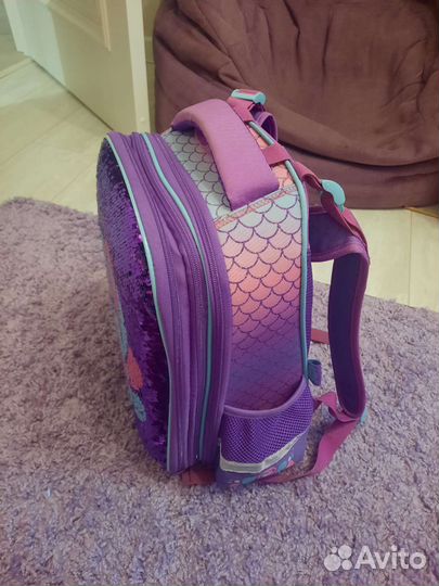 Рюкзак школьный с пайетками