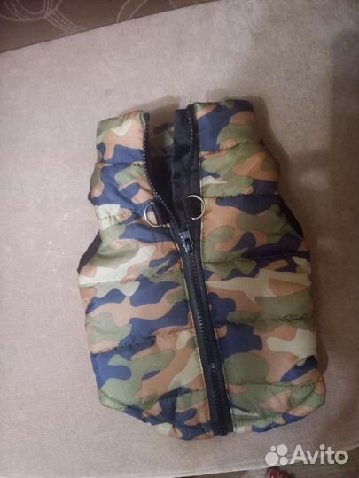 Жилетка утеплённые для собаки