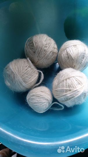 Спряду шерсть (собачью, овечью)