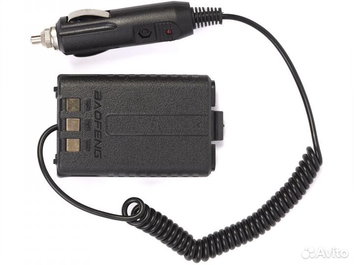 Автомобильный адаптер питания для рации UV-5R опт