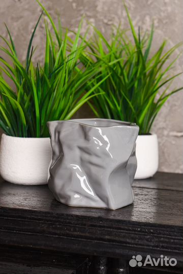 Керамические кашпо для цветов