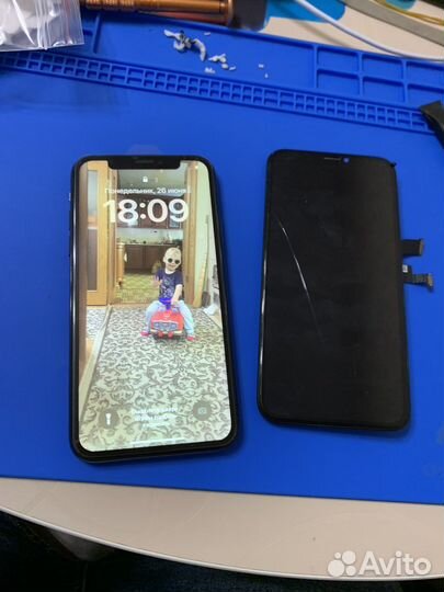 Дисплей iPhone X Xs Xs Max Xr 11 бесплатная замена