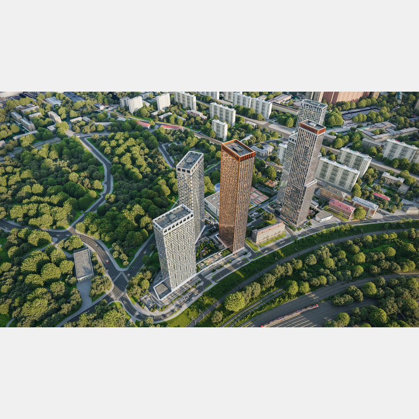 1-к. квартира, 59,8 м², 19/60 эт.