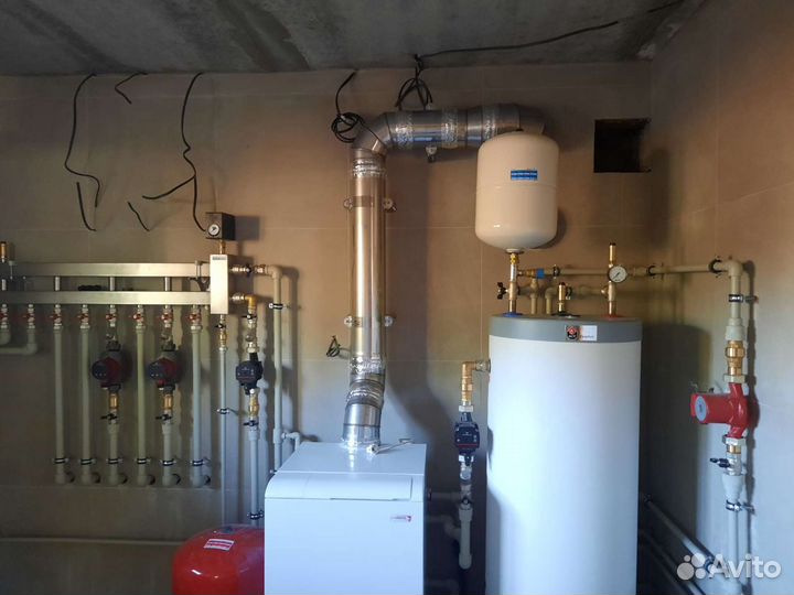 Монтаж отопления, водоснабжения, канализации