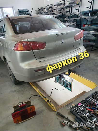 Фаркоп лидер плюс М112-А Mitsubishi Lancer X