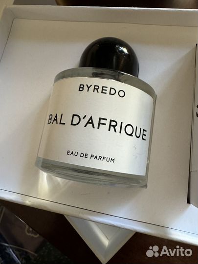 Byredo bal d afrique флакон+коробка