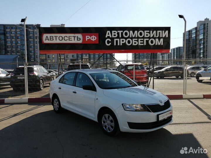 Skoda Rapid 1.6 МТ, 2017, 137 000 км