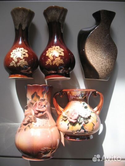 Вазочки для декора интерьера