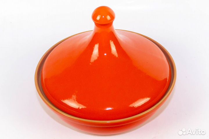 Марокканский тажин Огненный рассвет на узорной под