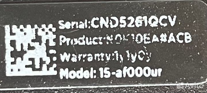 Hp 15-af000ur разбор