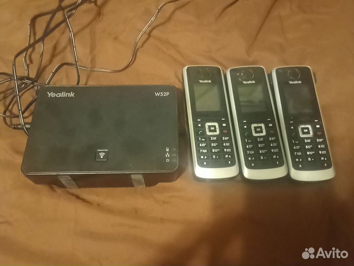 Yealink w52p + 3 трубки