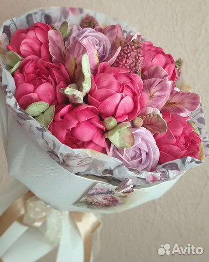 Съедобные цветы из зефира