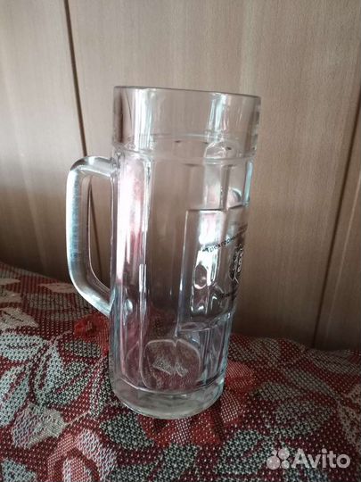 Кружки хрустальные пивные СССР