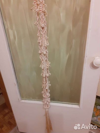 Кашпо для цветов (макраме)