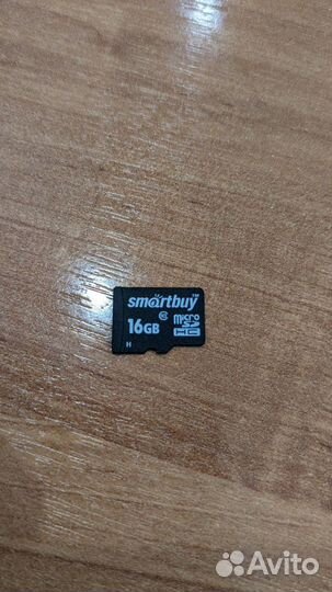 Карта памяти MicroSD Smartbuy 16gb