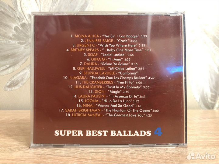 CD Various – Super Best Ballads 4