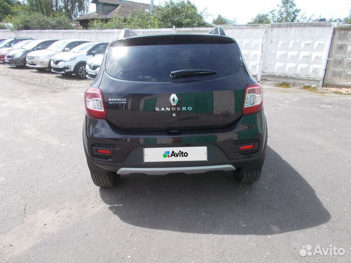 Renault Sandero Stepway 1.6 МТ, 2019, 36 000 км