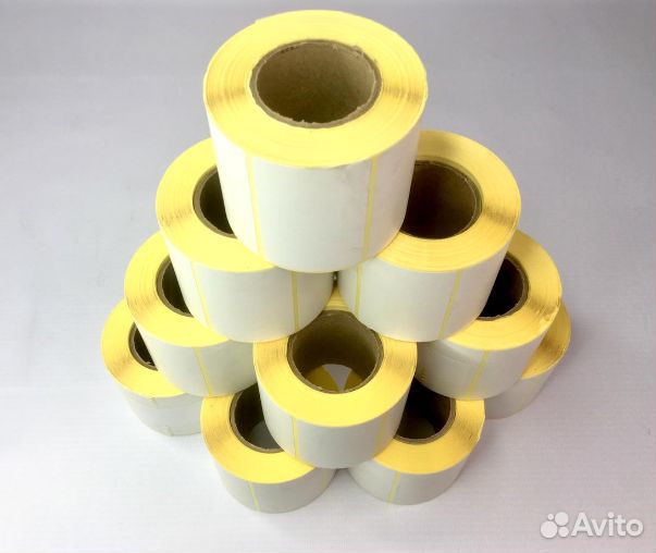 Термоэтикетка Эко 58х40/40 - 580 шт. для WB, Ozon