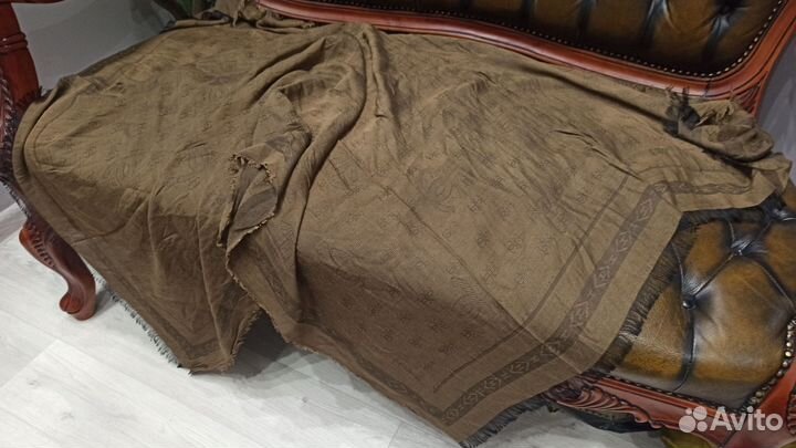 Платок шелковый chanel табачный италия