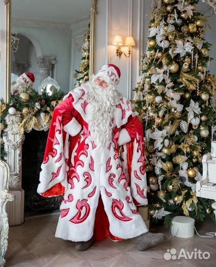 Карнавальный костюм деда мороза и снегурочки