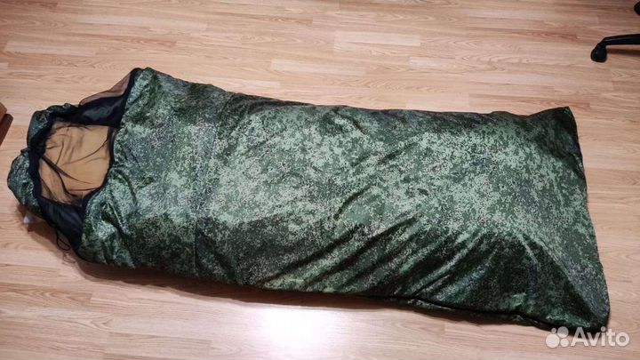 Спальный мешок с москитной сеткой